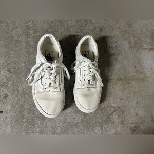 White Vans Sneakers
